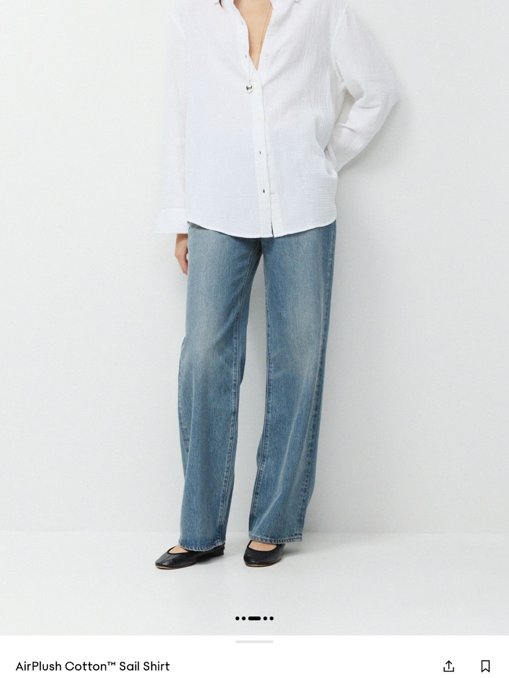 Aritzia sail shirt